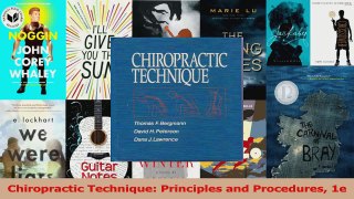 PDF Download  Chiropractic Technique Principles and Procedures 1e Download Full Ebook