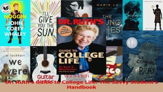 HOT SALE  Dr Ruths Guide to College Life The Savvy Students Handbook
