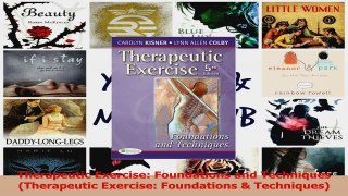 PDF Download  Therapeutic Exercise Foundations and Techniques Therapeutic Exercise Foundations  PDF Online
