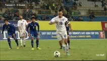 Chinese Taipei 1 2 Guam | 2015 EAFF East Asian Cup Preliminary Round 2