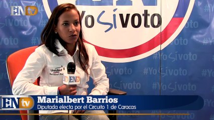 Marialbert Barrios, la joven que desplazó al chavismo en el oeste de Caracas