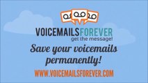 Rowena says Voicemails Forever has been an absolutely wonderful service.