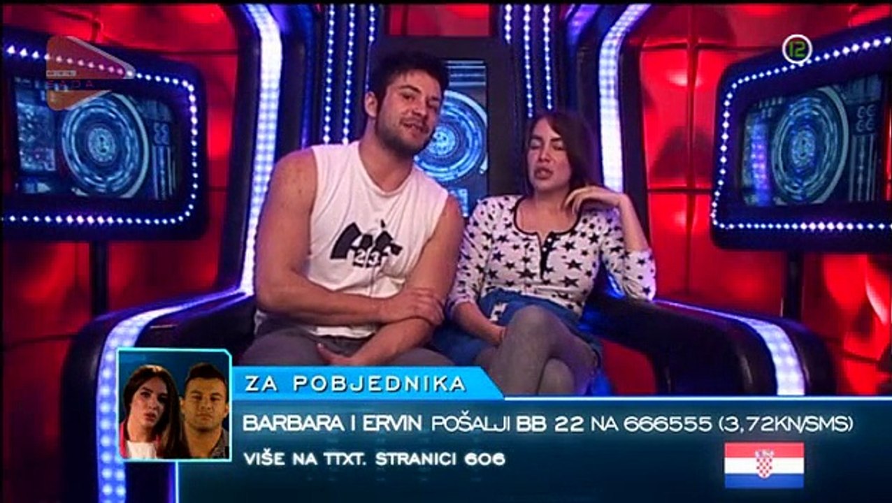 Barbara i Ervin - Try Pink (Big Brother 04.12.2015. Balkan Music Show)