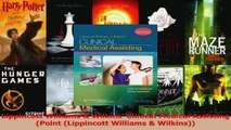 PDF Download  Lippincott Williams  Wilkins Clinical Medical Assisting Point Lippincott Williams  Read Full Ebook