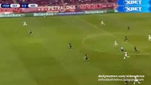 Olympiakos Big chance - Olympiakos vs Arsenal 09.12.2015 HD