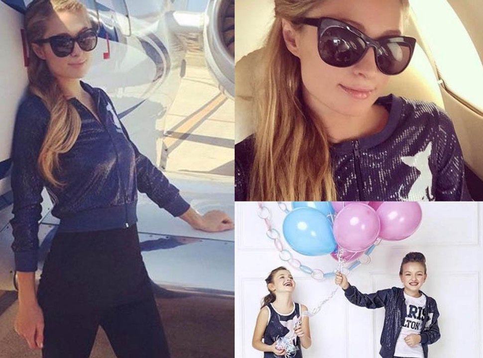 Exclu Vidéo : Paris Hilton : après les sacs et les parfums, elle se lance dans la mode pour enfants...