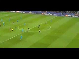 Lionel Messi Goal - Bayer Leverkusen 0 - 1 Barcelona - 09_12_2015