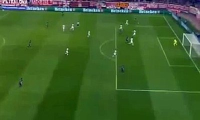 Giroud Goal - Olympiakos vs Arsenal 0-1 - 9_12_2015
