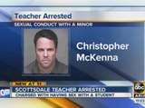 Scottsdale teacher arrested