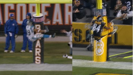 How to properly run into a goal post