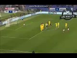 Miralem Pjanic Brilliant Free Kick - AS Roma 0-0 Bate - Champions League - 09.12.2015 -