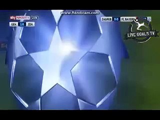 1st half highlights - Dinamo Zagreb vs Bayern Munchen - Champions League - 09.12.2015