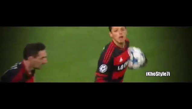 Chicharito Hernandez Goal - Bayer Leverkusen vs Barcelona 1-1 (Champions league 2015) HD