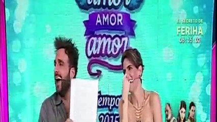 AMOR AMOR AMOR 09-12-15 : PELUCHIN HABLO DE PREMIACION AUSPICIADO POR AMERICA