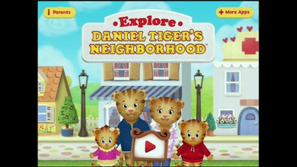 Explore Daniel Tigers Neighborhood Best iPad app demo for kids