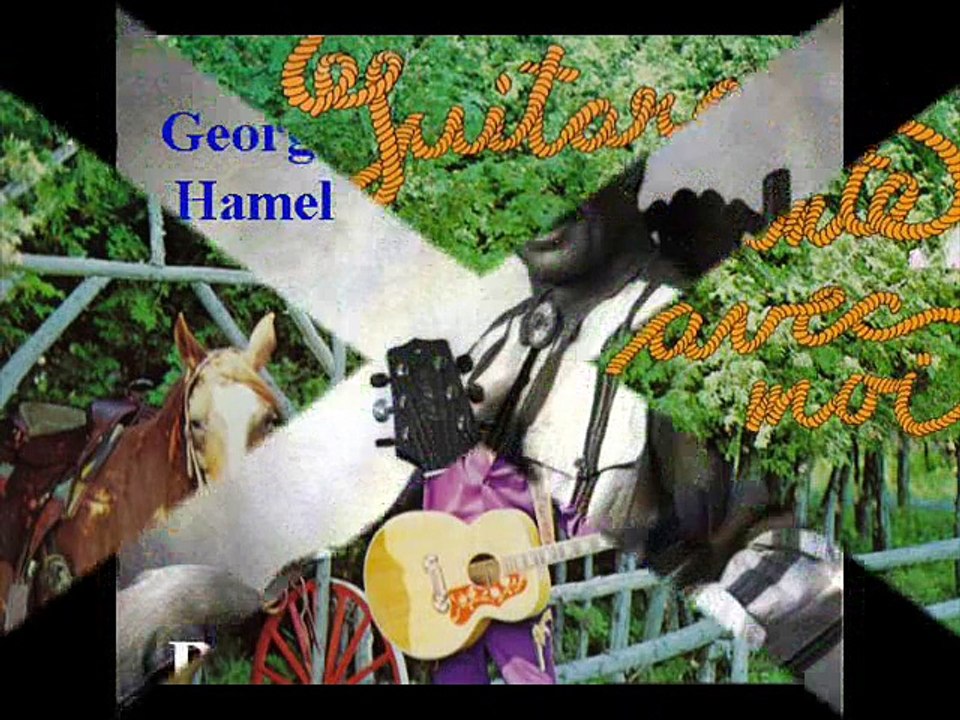 Georges Hamel Je promène mes chansons