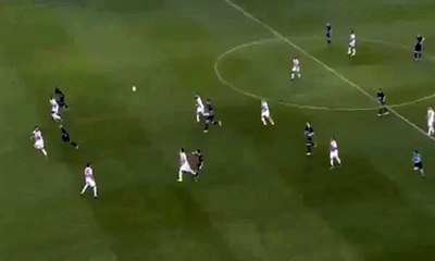 Giroud second Goal - Olympiakos - Arsenal 0-2 2015
