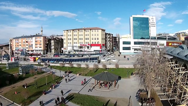 Yakutiye Medresesi Lalapaşa Camii Hava Çekimi