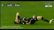 Giroud Gets Injured Olympiakos vs Arsenal (UCL) 2015