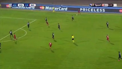 Robert Lewandowski 0-1 Dinamo Zagreb - Bayern Munchen HD 09.12.2015