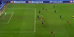 Robert Lewandowski Goal - D. Zagreb 0 - 1 Bayern Munich 09-12-2015