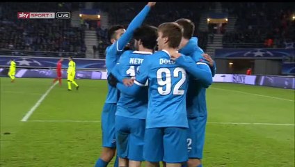 Artëm Dzjuba Goal - Gent 1-1 Zenit Petersburg - 09-12-2015 [gol] Group Stage
