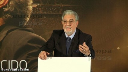 Plácido Domingo: "Espero que les dejen jugar la Copa"
