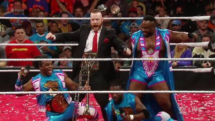 The New Day throws Sheamus a WWE World Heavyweight Championship celebration׃ Raw, Nov. 30, 2015