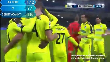 Danijel Milicević 2-1 Amazing GOAL  Gent v. Zenit St. Petersburg 09.12.2015 HD