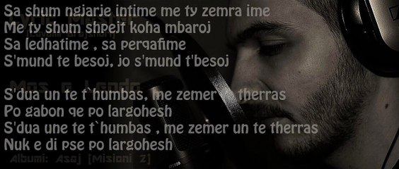 Lyric Master - Mos e Lendo (ALBUMI ASAJ) 2013