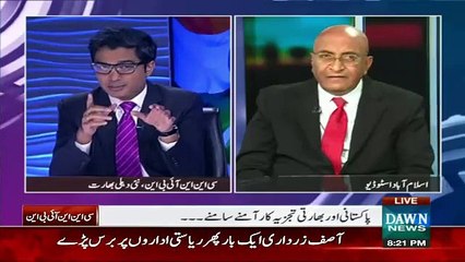 Tariq Pirzada Blast On Indian Anchor