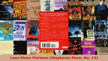 Read  Lean Mean Thirteen Stephanie Plum No 13 Ebook Free