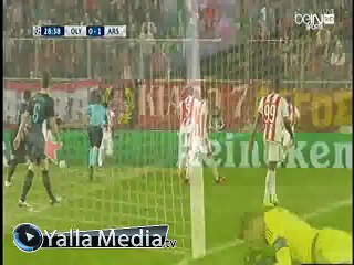 اهداف مباراة ( أوليمبياكوس 0-3 آرسنال ) دورى ابطال اوروبا