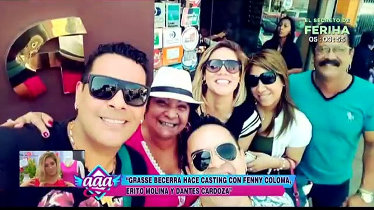 AMOR AMOR AMOR 09-12-2015 : El casting de Grasse Becerra - tres chicos buscan conquistarla