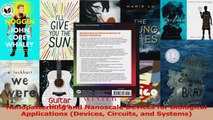 Read  Nanopatterning and Nanoscale Devices for Biological Applications Devices Circuits and PDF Free