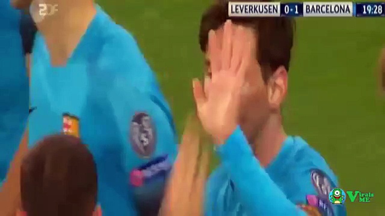 Bayer Leverkusen vs Barcelona 1-1  All Goals & Highlight 09.12.2015
