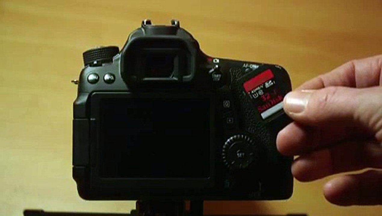 Setting up the Canon 70D to shoot video