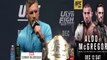 UFC 194 Press Conference Conor Mcgregor vs. Jose Aldo