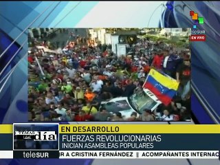 Venezuela: inician las asambleas parlamentarias de calle