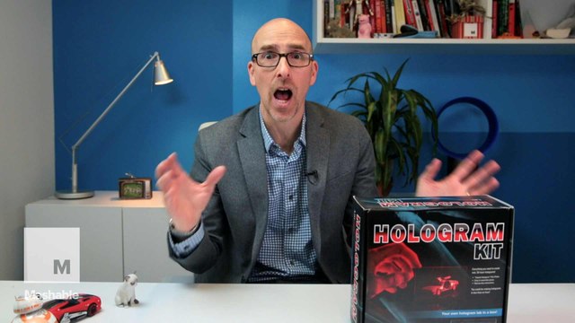 This DIY hologram kit is cool, if you're into science experiments
