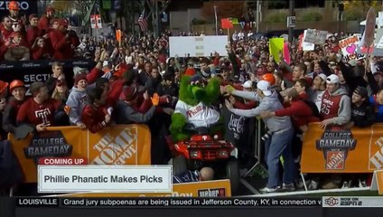 The Phillie Phanatic College Gameday Picks | LIVE 10-31-15