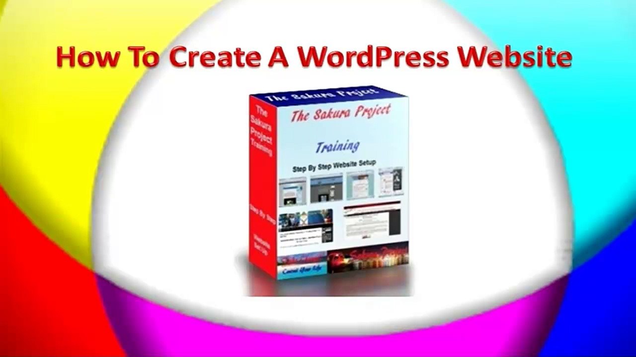 How To Create A Wordpress Website Video.