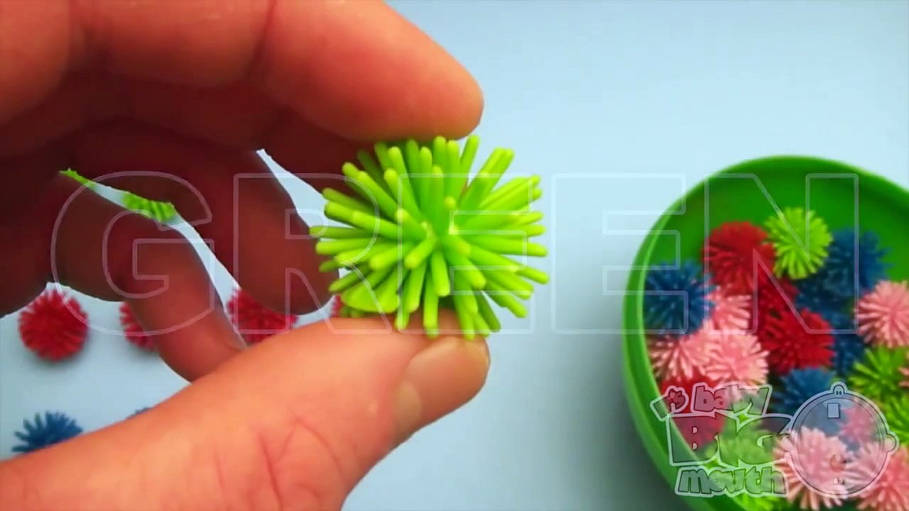 Learn Colours with Squishy Balls! Fun Learning Contest!