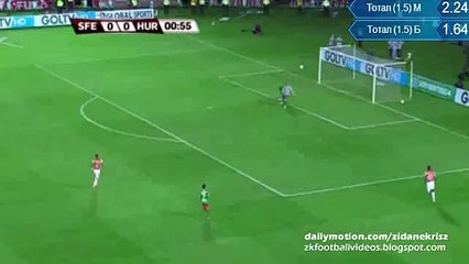 Incredible 1st chance Santa Fe v. Huracán Copa Sudamerican 09.12.2015 HD