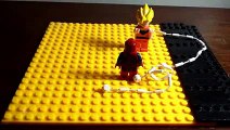 Lego Battles Goku vs Spiderman