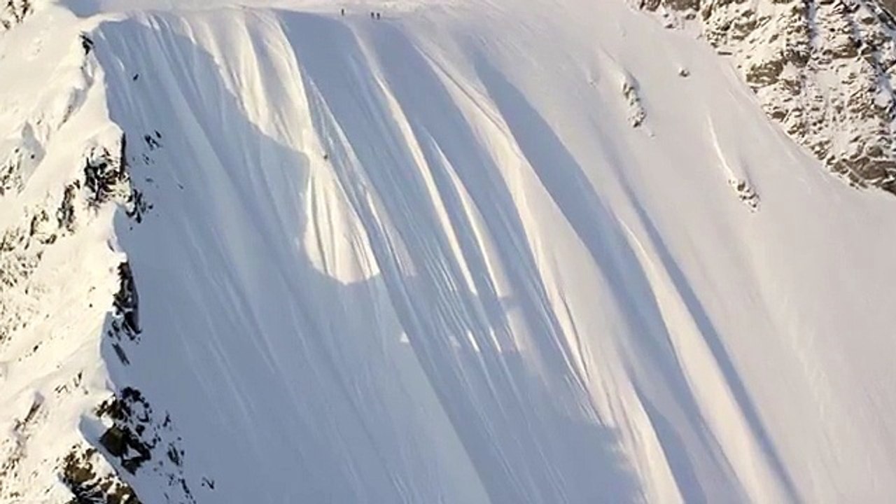 Skier Miraculously Survives 1,600 Foot Fall