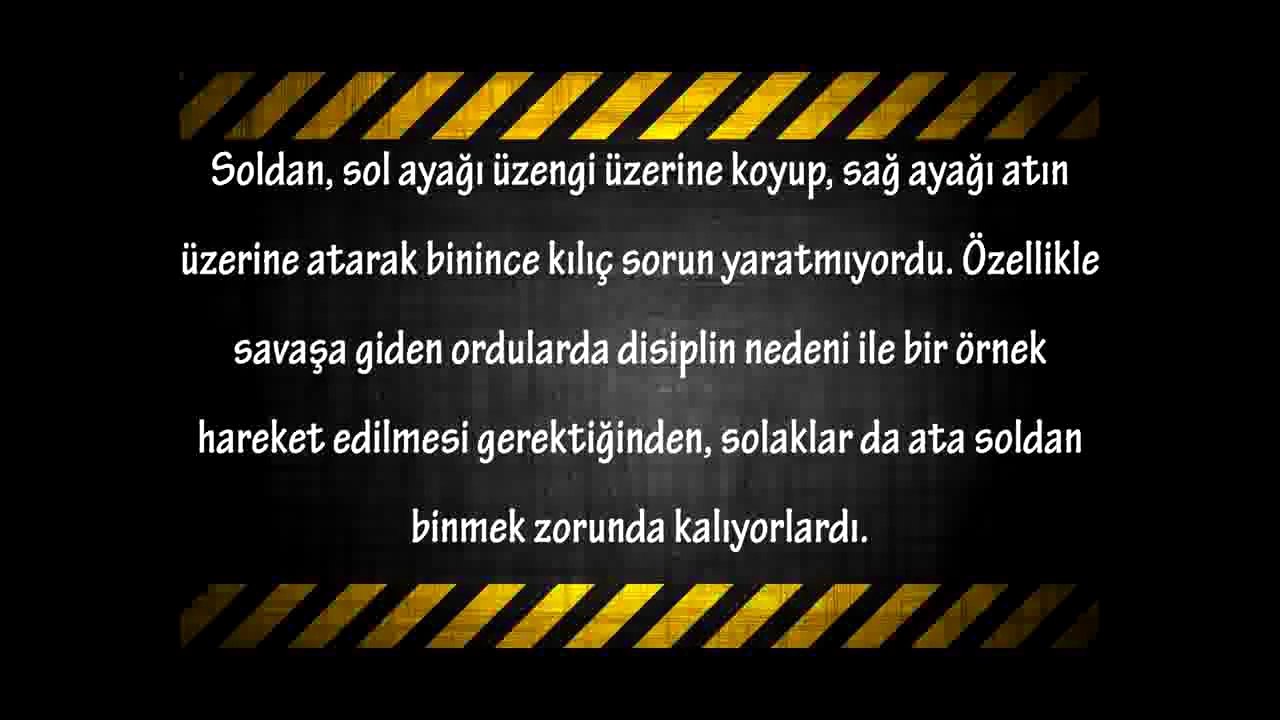 At'a Neden Soldan Binilir Çok İlginç Şaşırtıcı Bilgiler !!