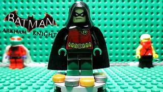 Lego custom Arkham knight Robin collaboration