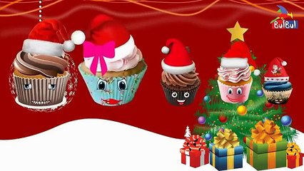 Christmas CAKE Finger Family Nursery Rhyme - Cartoon for children