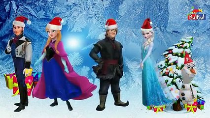Christmas Frozen Disney Finger Family Christmas Frozen DisneyDE Nursery Rhymes By Bulbul TV